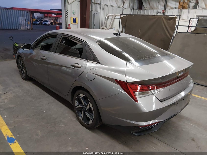 2023 Hyundai Elantra VIN KMHLP4AG5PU606355 IAAI salvage auction — RIGHT SIDE, Salvage (Arizona), sold $4,500 on 2026-07-28 (photo 3)