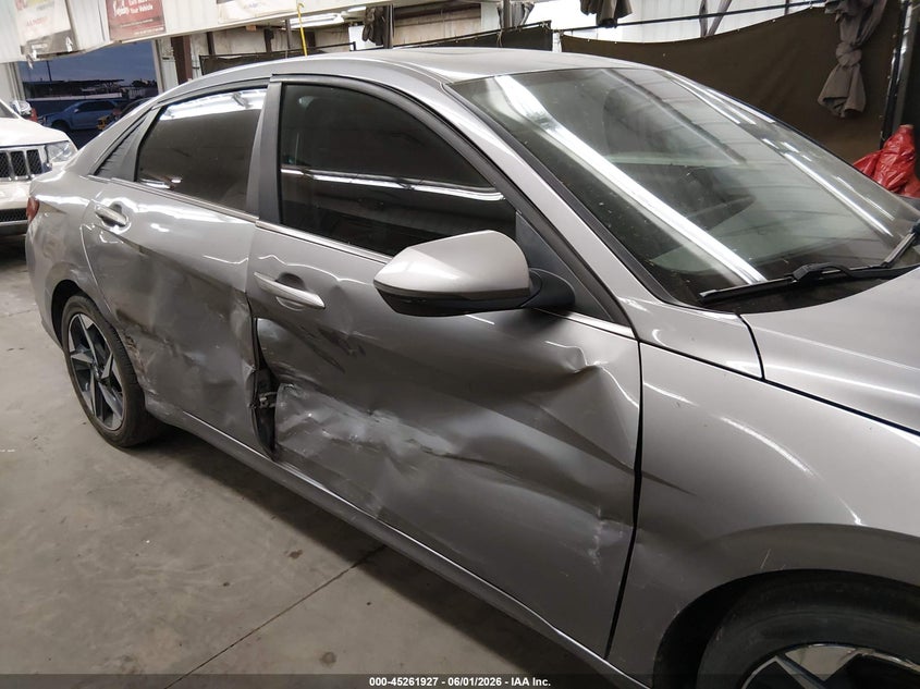 2023 Hyundai Elantra VIN KMHLP4AG5PU606355 IAAI salvage auction — RIGHT SIDE, Salvage (Arizona), sold $3,650 on 2026-07-26 (photo 6)