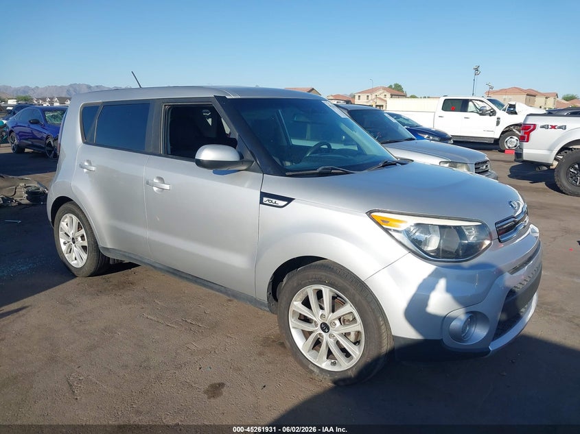 2018 Kia Soul VIN KNDJP3A50J7532367 IAAI salvage auction — THEFT, Salvage Title, sold $2,600 on 2026-07-07 (photo 1)