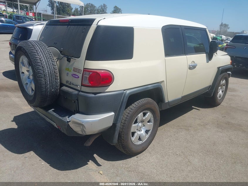 2008 Toyota Fj cruiser VIN JTEZU11F68K003856 IAAI salvage auction — FRONT END, Salvage (California), sold $3,800 on 2026-07-30 (photo 4)