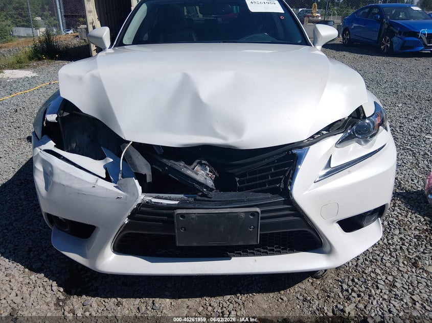 2016 Lexus Is VIN JTHCE1D27G5010309 IAAI salvage auction — FRONT END, Bill Of Sale (Washington), sold $2,200 on 2026-07-29 (photo 6)