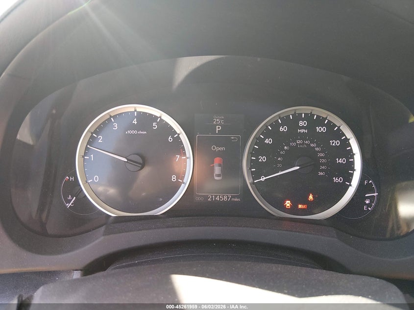2016 Lexus Is VIN JTHCE1D27G5010309 IAAI salvage auction — FRONT END, Bill Of Sale (Washington), sold $2,200 on 2026-07-29 (photo 7)