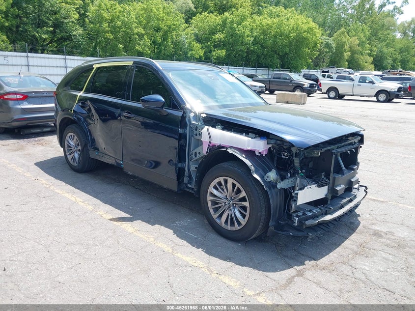 2025 Mazda Cx-90 VIN JM3KKBHD9S1248287 IAAI salvage auction — SIDE, Clear (Michigan), sold $9,150 on 2026-07-27 (photo 1)
