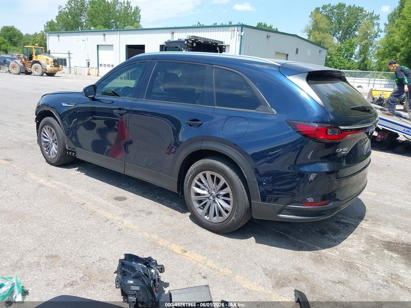 2025 Mazda Cx-90 VIN JM3KKBHD9S1248287 IAAI salvage auction — SIDE, Clear (Michigan), sold $9,150 on 2026-07-27 (photo 3)