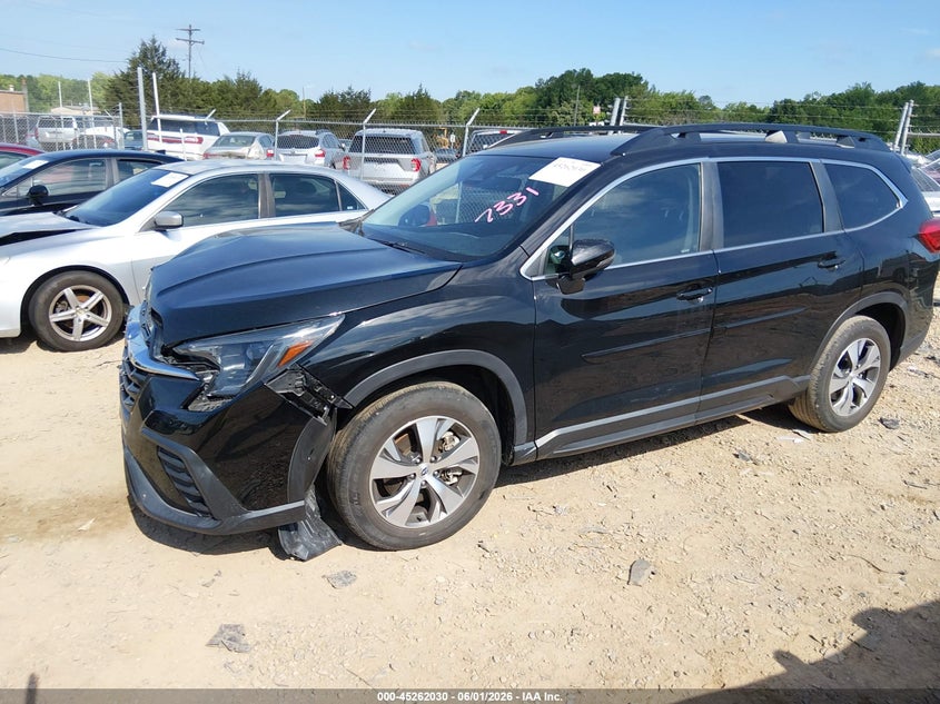 2023 Subaru Ascent VIN 4S4WMAED8P3437331 IAAI salvage auction — FRONT END, Salvage (North Carolina), sold $7,450 on 2026-07-30 (photo 2)