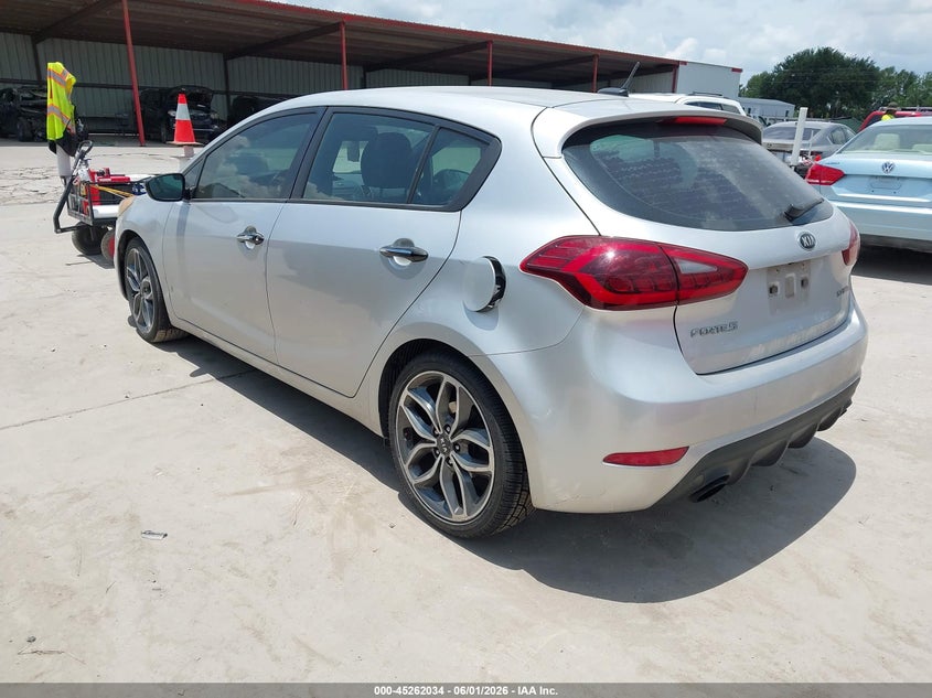 2015 Kia Forte VIN KNAFZ5A3XF5269797 IAAI salvage auction — NORMAL WEAR, Salvage Title, sold $625 on 2026-07-28 (photo 3)