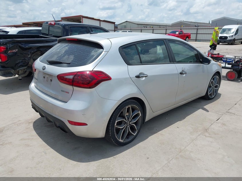 2015 Kia Forte VIN KNAFZ5A3XF5269797 IAAI salvage auction — NORMAL WEAR, Salvage Title, sold $625 on 2026-07-14 (photo 4)