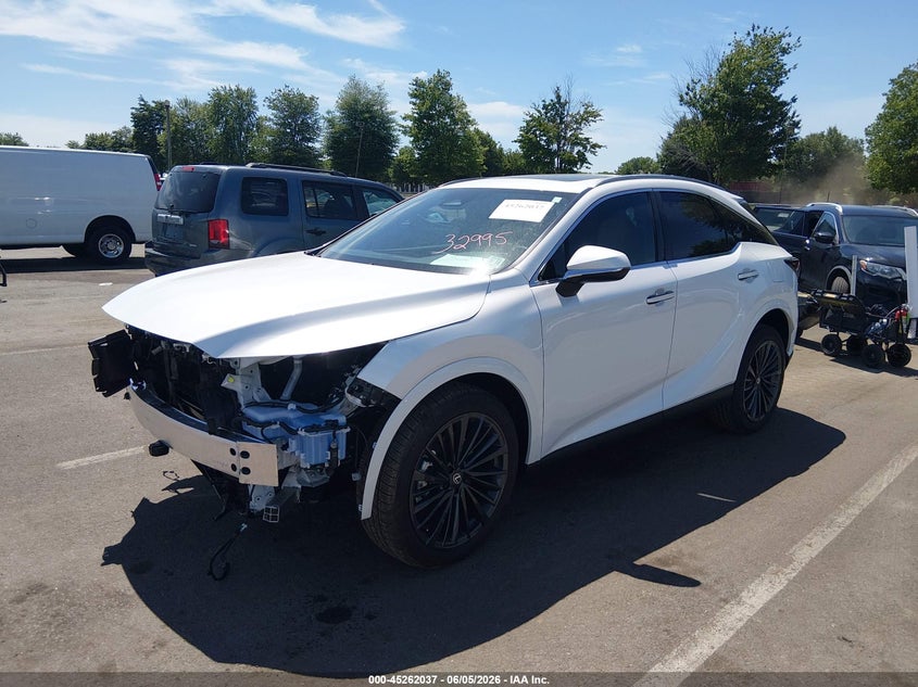 2026 Lexus Rx VIN 2T2BBMCA0TC131630 IAAI salvage auction — FRONT END, Salvage Title, sold $31,200 on 2026-07-20 (photo 2)