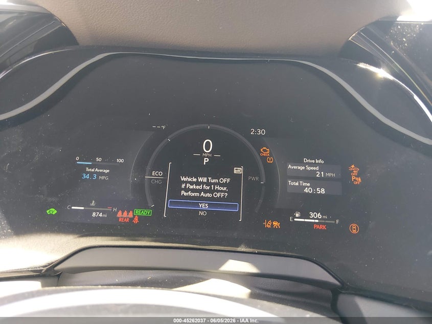 2026 Lexus Rx VIN 2T2BBMCA0TC131630 IAAI salvage auction — FRONT END, Salvage Title, sold $31,200 on 2026-07-20 (photo 7)