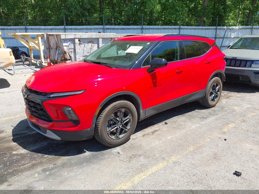 2024 Chevrolet Blazer VIN 3GNKBHR41RS143253 IAAI salvage auction — REAR END, Clear (Michigan), sold $10,600 on 2026-07-27 (photo 2)