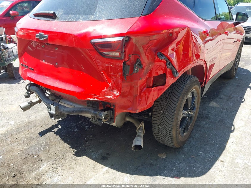 2024 Chevrolet Blazer VIN 3GNKBHR41RS143253 IAAI salvage auction — REAR END, Clear (Michigan), sold $10,600 on 2026-07-27 (photo 6)