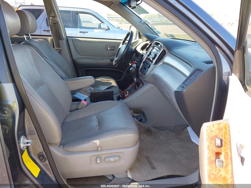 2007 Toyota Highlander hybrid VIN JTEEW21A670043707 IAAI salvage auction — FRONT END, Mv-907A (New York), sold $475 on 2026-07-07 (photo 5)