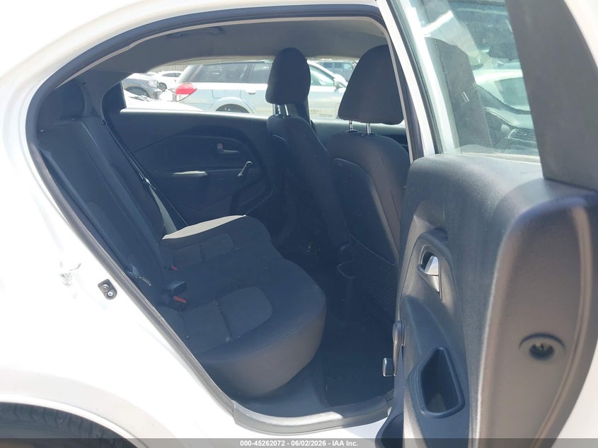 2016 Kia Rio VIN KNADM5A33G6676264 IAAI salvage auction — NORMAL WEAR, Salvage (California), sold $450 on 2026-07-08 (photo 8)
