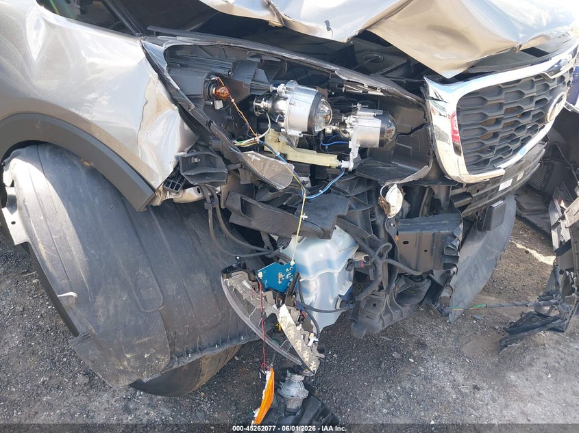 2019 Kia Sorento VIN 5XYPH4A50KG474925 IAAI salvage auction — FRONT END, Salvage Title, sold $1,300 on 2026-07-24 (photo 6)