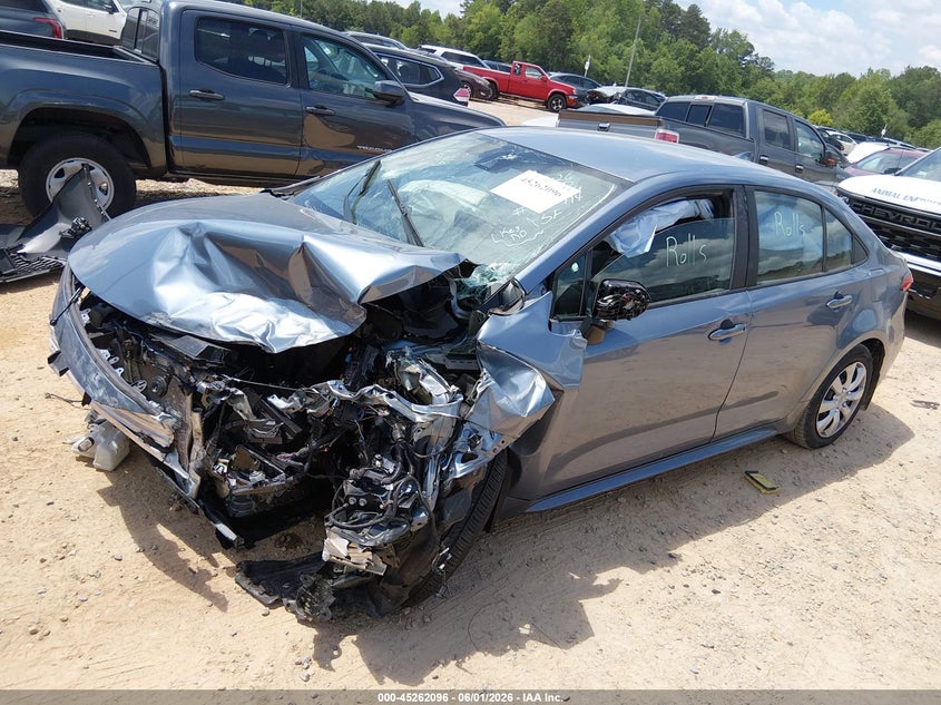 2022 Toyota Corolla VIN 5YFEPMAEXNP388869 IAAI salvage auction — FRONT END, Salvage (North Carolina), sold $650 on 2026-07-27 (photo 2)