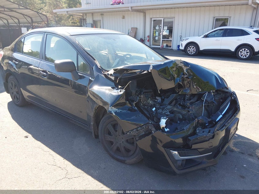 2015 Subaru Impreza VIN JF1GJAA66FG017749 IAAI salvage auction — FRONT END, Salvage Title, sold $400 on 2026-07-16 (photo 1)