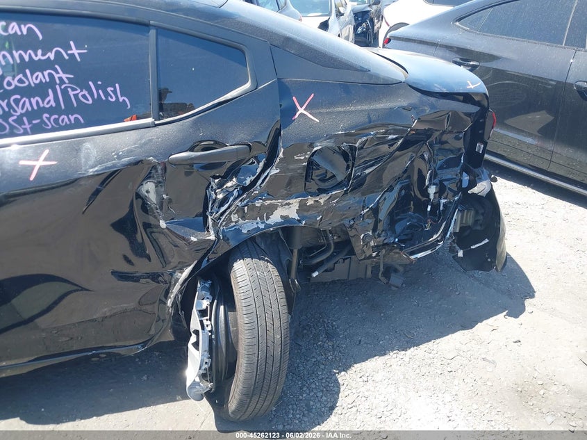 2025 Nissan Versa VIN 3N1CN8DV6SL876051 IAAI salvage auction — LEFT REAR, Salvage Certificate (California), sold $2,250 on 2026-07-25 (photo 6)