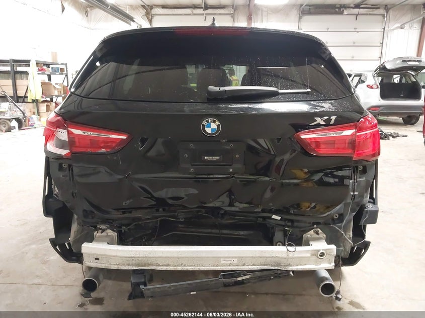 2017 BMW X1 VIN WBXHT3Z37H4A55547 IAAI salvage auction — REAR END, Salvage Title, sold $3,750 on 2026-09-08 (photo 6)