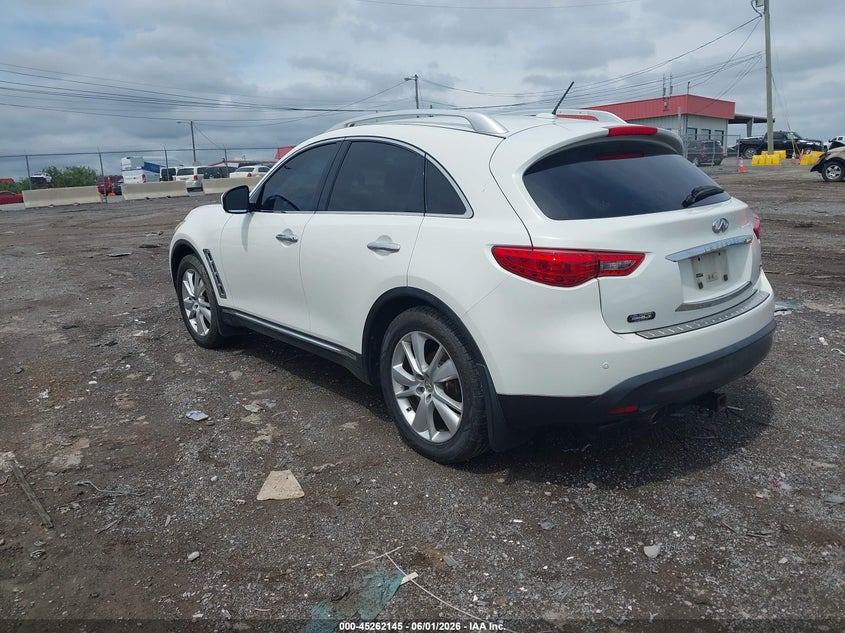 2012 Infiniti Fx VIN JN8AS1MW0CM156396 IAAI salvage auction — NORMAL WEAR, Clear (Montana), sold $1,075 on 2026-07-30 (photo 3)