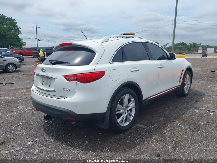 2012 Infiniti Fx VIN JN8AS1MW0CM156396 IAAI salvage auction — NORMAL WEAR, Clear (Montana), sold $1,075 on 2026-07-30 (photo 4)