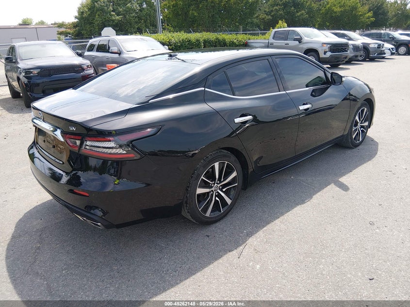 2022 Nissan Maxima VIN 1N4AA6CV7NC504844 IAAI salvage auction — NORMAL WEAR, Sf97 (North Carolina), sold $16,050 on 2026-07-16 (photo 4)