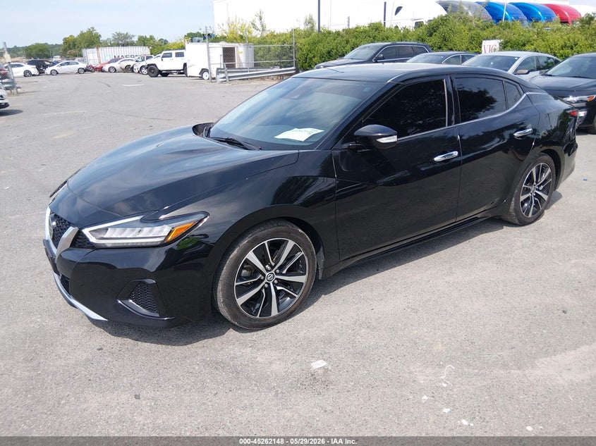 2022 Nissan Maxima VIN 1N4AA6CV7NC504844 IAAI salvage auction — NORMAL WEAR, Sf97 (North Carolina), sold $16,050 on 2026-07-16 (photo 2)