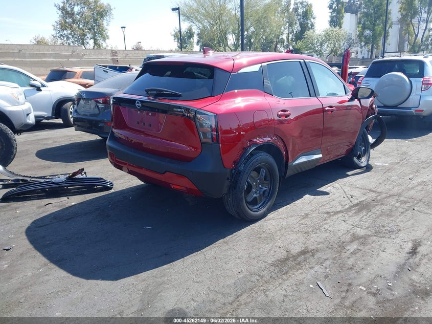 2025 Nissan Kicks VIN 3N8AP6CA6SL442301 IAAI salvage auction — RIGHT SIDE, Salvage Title, sold $4,600 on 2026-07-17 (photo 4)