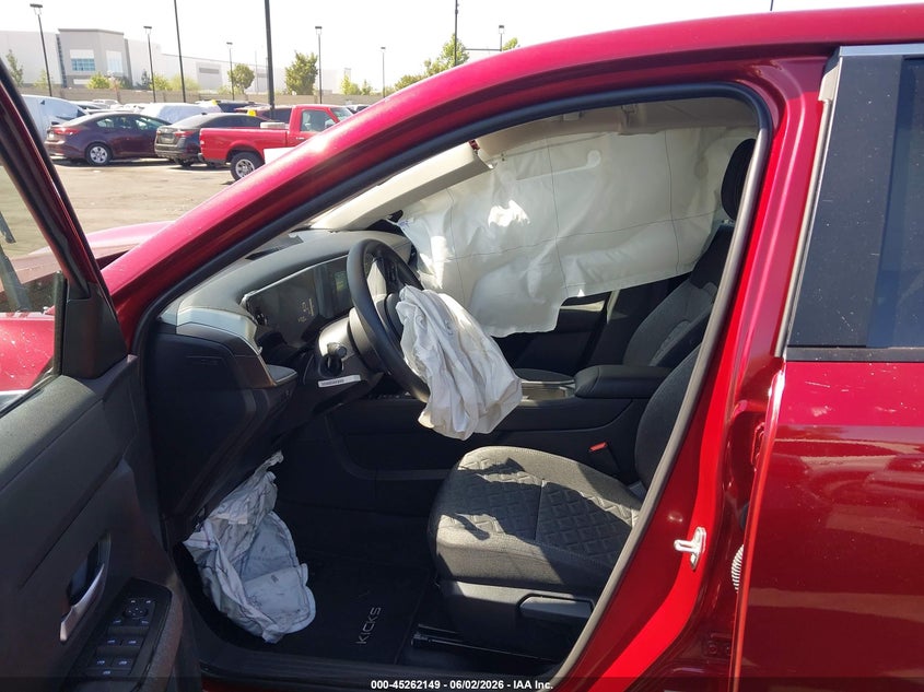 2025 Nissan Kicks VIN 3N8AP6CA6SL442301 IAAI salvage auction — RIGHT SIDE, Salvage Title, sold $4,600 on 2026-07-17 (photo 5)