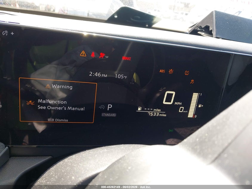 2025 Nissan Kicks VIN 3N8AP6CA6SL442301 IAAI salvage auction — RIGHT SIDE, Salvage Title, sold $4,600 on 2026-07-17 (photo 7)