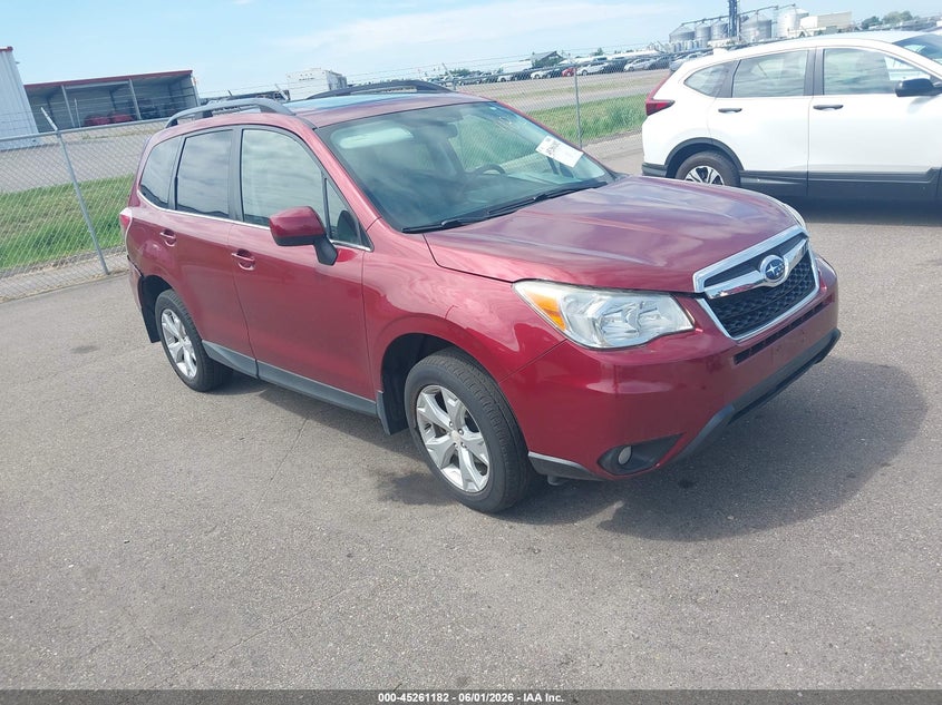 2014 Subaru Forester VIN JF2SJAHC7EH511533 IAAI salvage auction — REAR END, Salvage (Minnesota), sold $800 on 2026-07-13 (photo 1)