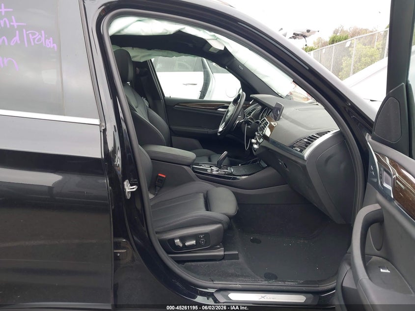 2021 BMW X3 VIN 5UXTY3C02M9E37228 IAAI salvage auction — LEFT SIDE, Salvage Title, sold $4,900 on 2026-07-23 (photo 5)