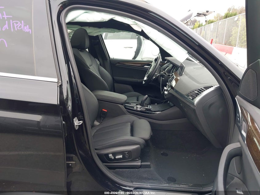 2021 BMW X3 VIN 5UXTY3C02M9E37228 IAAI salvage auction — LEFT SIDE, Salvage Title, sold $4,900 on 2026-07-23 (photo 8)