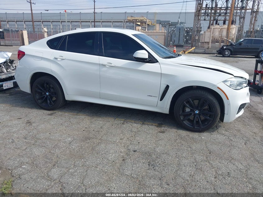 2018 BMW X6 VIN 5UXKU6C58J0Z66622 — IAAI salvage auction photo