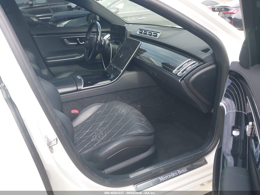 2021 Mercedes-benz S-klasse VIN W1K6G7GB3MA018682 IAAI salvage auction — UNDERCARRIAGE, Salvage Title, sold $39,000 on 2026-08-24 (photo 5)