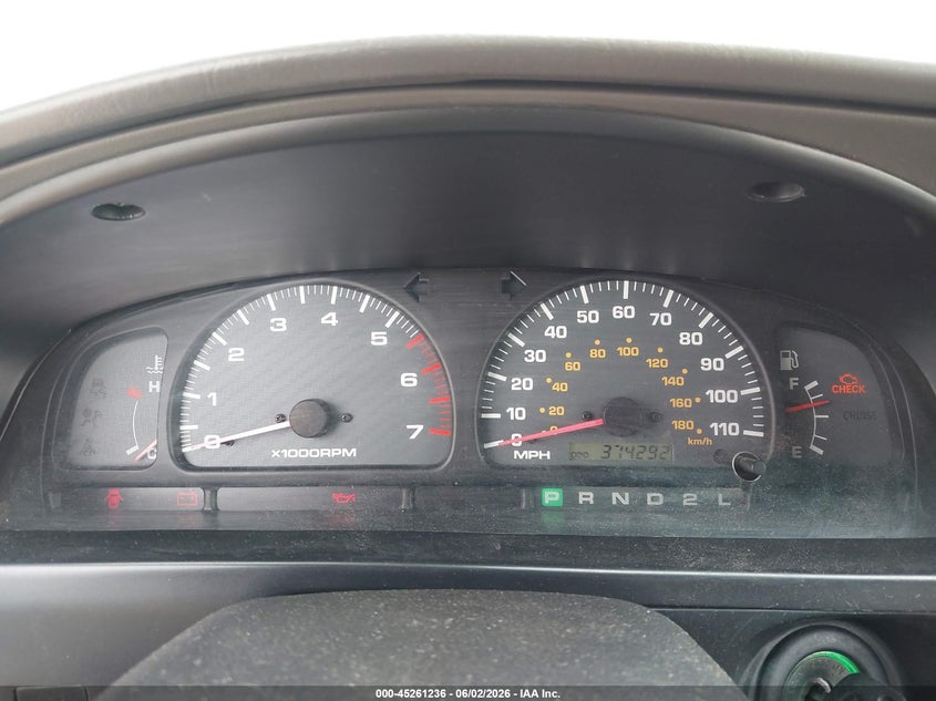 2001 Toyota 4runner VIN JT3GN86R110192684 IAAI salvage auction — FRONT END, Salvage (California), sold $975 on 2026-07-06 (photo 7)