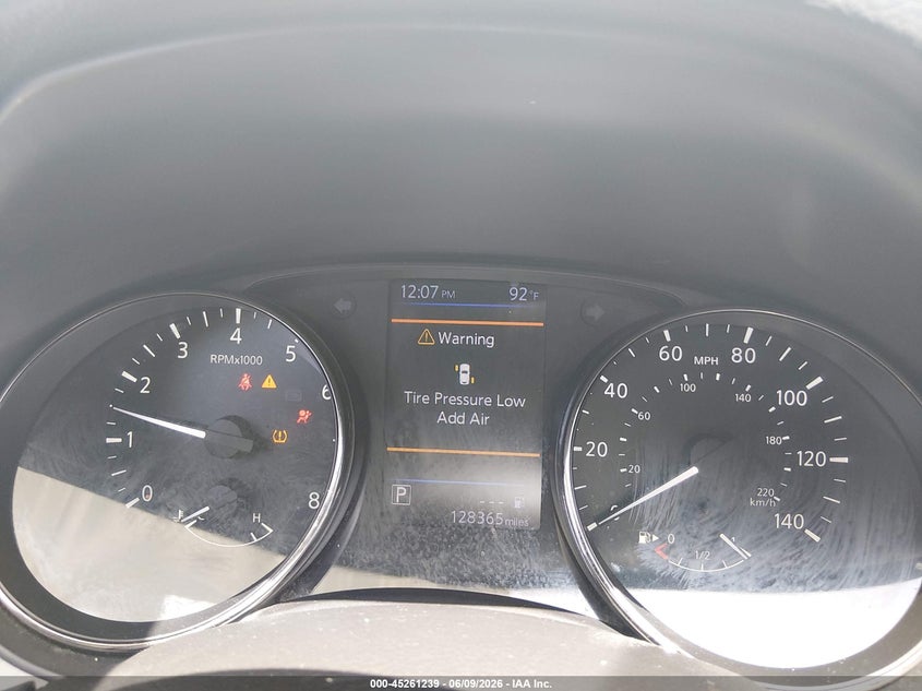2019 Nissan Rogue VIN JN1BJ1CR3KW625775 IAAI salvage auction — FRONT END, Salvage Title, sold $1,800 on 2026-07-15 (photo 7)