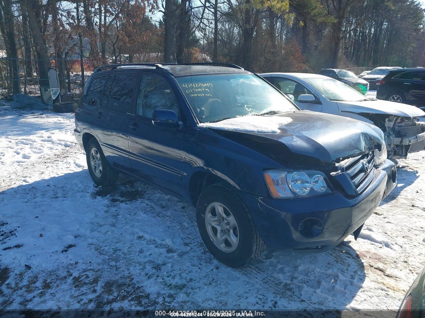 2004 Toyota Highlander VIN JTEGD21A440075677 IAAI salvage auction — FRONT END, Salvage (Idaho), sold $550 on 2026-07-07 (photo 1)