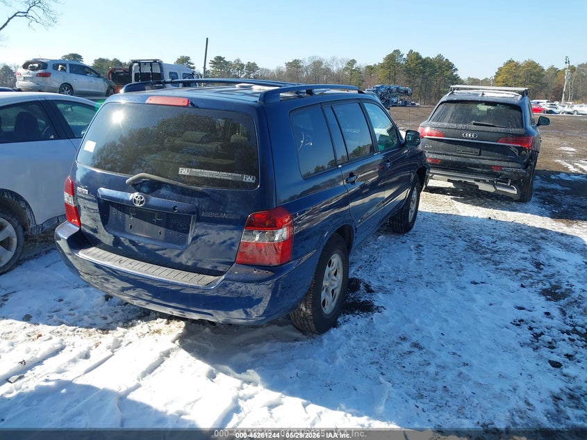 2004 Toyota Highlander VIN JTEGD21A440075677 IAAI salvage auction — FRONT END, Salvage (Idaho), sold $550 on 2026-07-07 (photo 4)