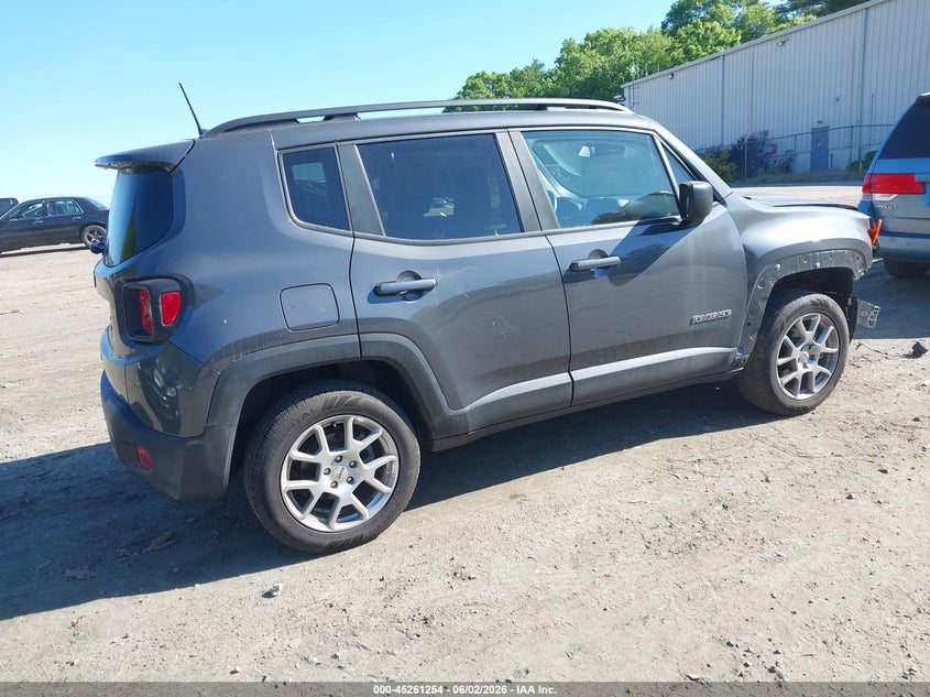 2023 Jeep Renegade VIN ZACNJDB10PPP18620 IAAI salvage auction — FRONT END, Salvage (Massachusetts), sold $5,100 on 2026-08-06 (photo 4)