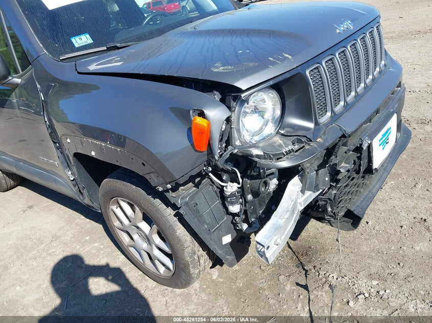 2023 Jeep Renegade VIN ZACNJDB10PPP18620 IAAI salvage auction — FRONT END, Salvage (Massachusetts), sold $5,100 on 2026-08-06 (photo 6)