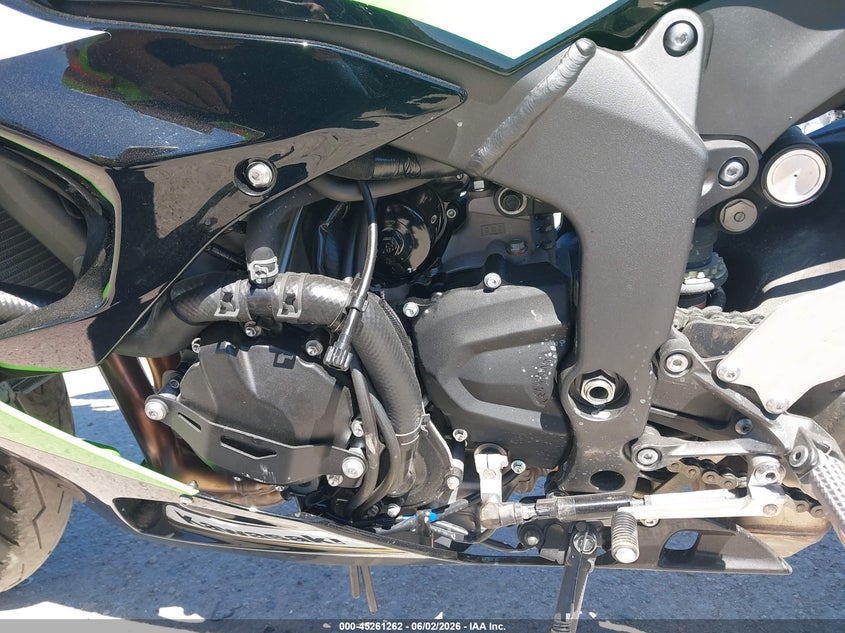2025 Kawasaki Zx VIN JKBZXJK12SA010899 IAAI salvage auction — RIGHT SIDE, Salvage Title, sold $3,700 on 2026-07-21 (photo 9)