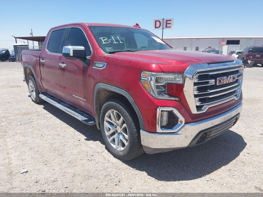 2021 Gmc VIN 3GTP8DED5MG228930 IAAI salvage auction — LEFT FRONT, Original (Texas), sold $16,200 on 2026-07-22 (photo 1)