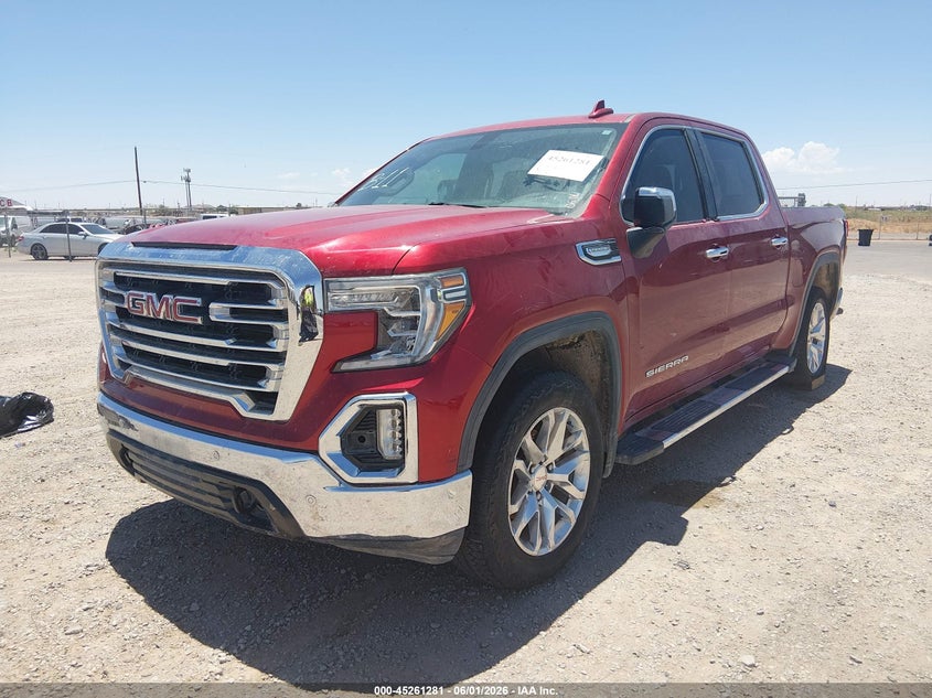 2021 Gmc VIN 3GTP8DED5MG228930 IAAI salvage auction — LEFT FRONT, Original (Texas), sold $16,200 on 2026-07-22 (photo 2)
