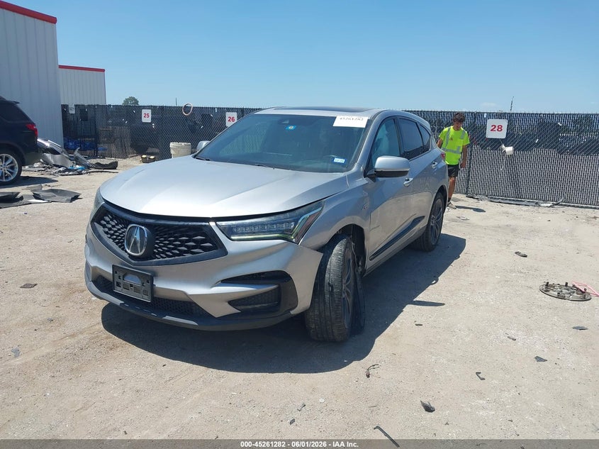 2021 Acura Rdx VIN 5J8TC2H60ML009098 IAAI salvage auction — LEFT FRONT, Original (Texas), sold $9,000 on 2026-07-30 (photo 2)