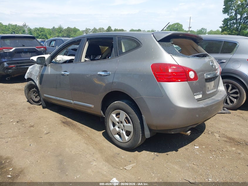 2012 Nissan Rogue VIN JN8AS5MV0CW718008 IAAI salvage auction — TOTAL BURN, Salvage Title, sold $400 on 2026-07-14 (photo 3)