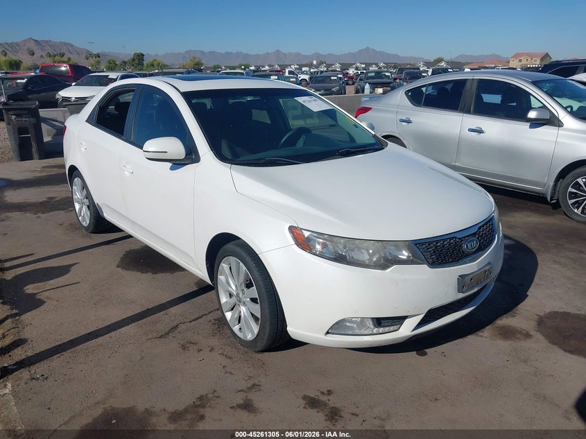 2013 Kia Forte VIN KNAFW4A34D5734171 IAAI salvage auction — THEFT, Salvage (Arizona), sold $650 on 2026-07-28 (photo 1)