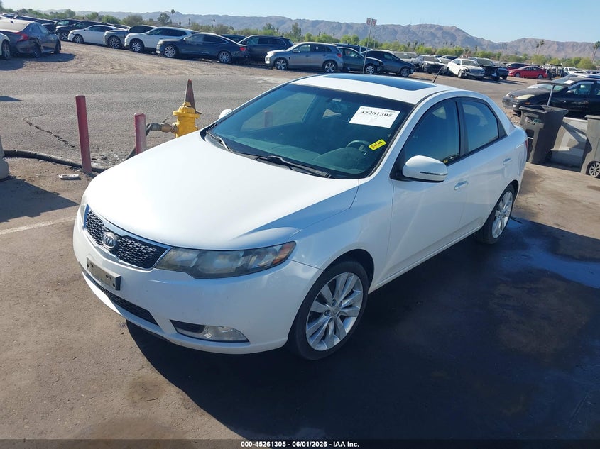 2013 Kia Forte VIN KNAFW4A34D5734171 IAAI salvage auction — THEFT, Salvage (Arizona), sold $650 on 2026-07-28 (photo 2)