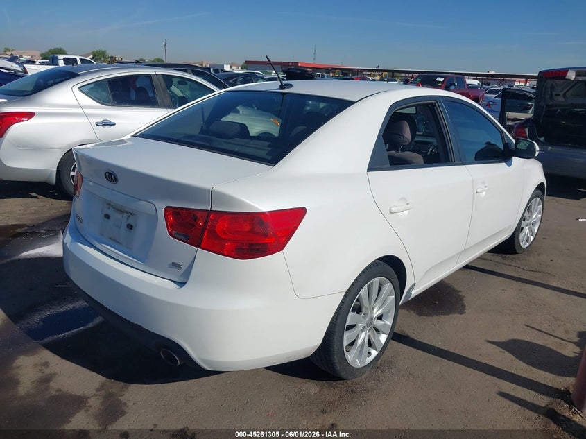 2013 Kia Forte VIN KNAFW4A34D5734171 IAAI salvage auction — THEFT, Salvage (Arizona), sold $650 on 2026-07-28 (photo 4)