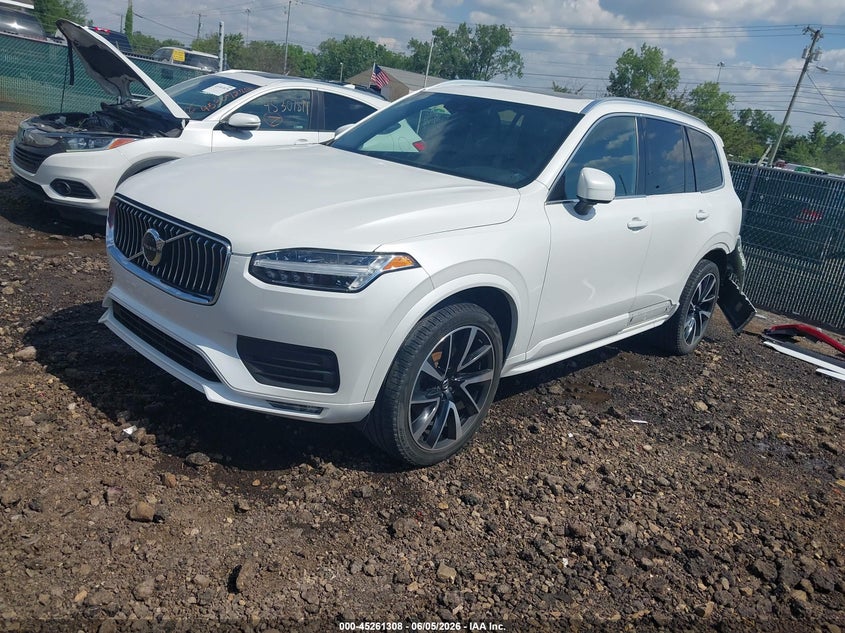 2020 Volvo Xc90 VIN YV4A221K5L1610093 IAAI salvage auction — LEFT REAR, Salvage Title, sold $14,650 on 2026-07-08 (photo 2)