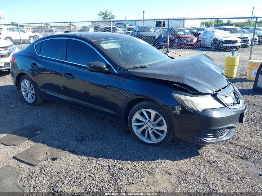 2017 Acura Ilx VIN 19UDE2F36HA007073 IAAI salvage auction — FRONT END, Wait Title, sold $2,500 on 2026-09-09 (photo 1)